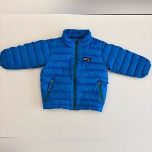 Patagonia Vibrant Blue Quilted Jacket